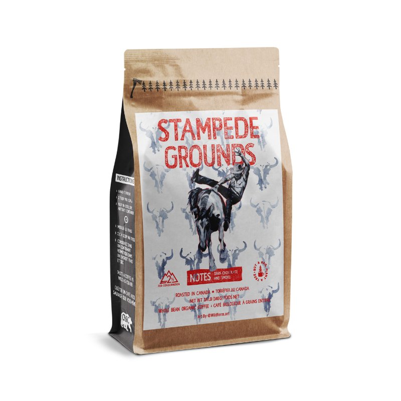 Stampede Grounds Un-roasted Beans