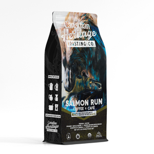 "Salmon Run" Organic Coffee - Canadian Heritage Roasting Co.