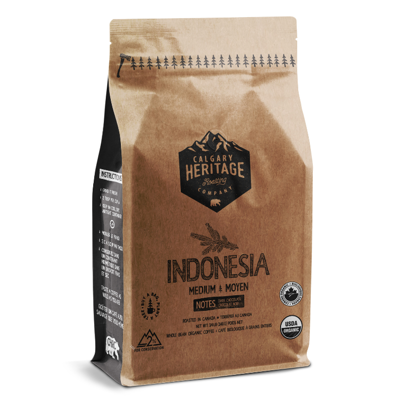 Organic Indonesian Coffee - Calgary Heritage Roasting Co.