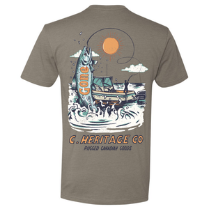 C Heritage Co. gone. Fishing Camp Tee