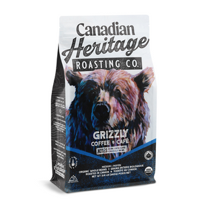 "Grizzly" Organic Coffee - Canadian Heritage Roasting Co.