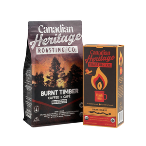 Starter Bundle | Organic Coffee + Flash Fuel Matchbox | Free Shipping Included