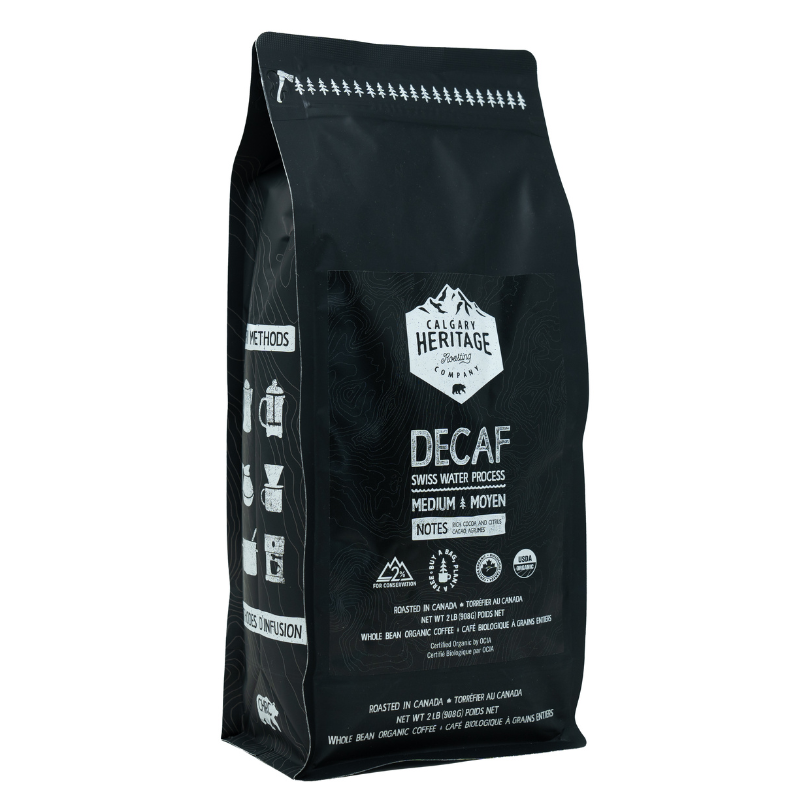 Organic Decaf Coffee - Calgary Heritage Roasting Co.