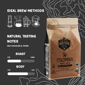 Café biologique de Colombie - Calgary Heritage Roasting Co.