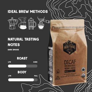 Organic Decaf Coffee - Calgary Heritage Roasting Co.
