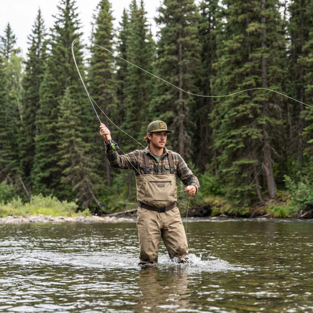 Rainbow Trout Hat "The Lucky One"