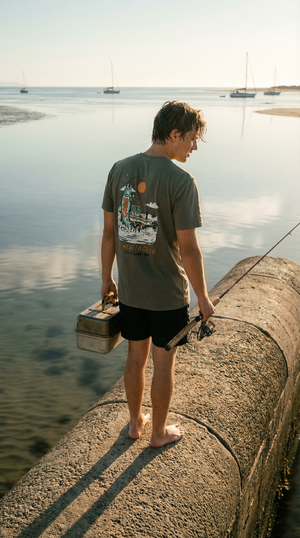 C Heritage Co. gone. Fishing Camp Tee