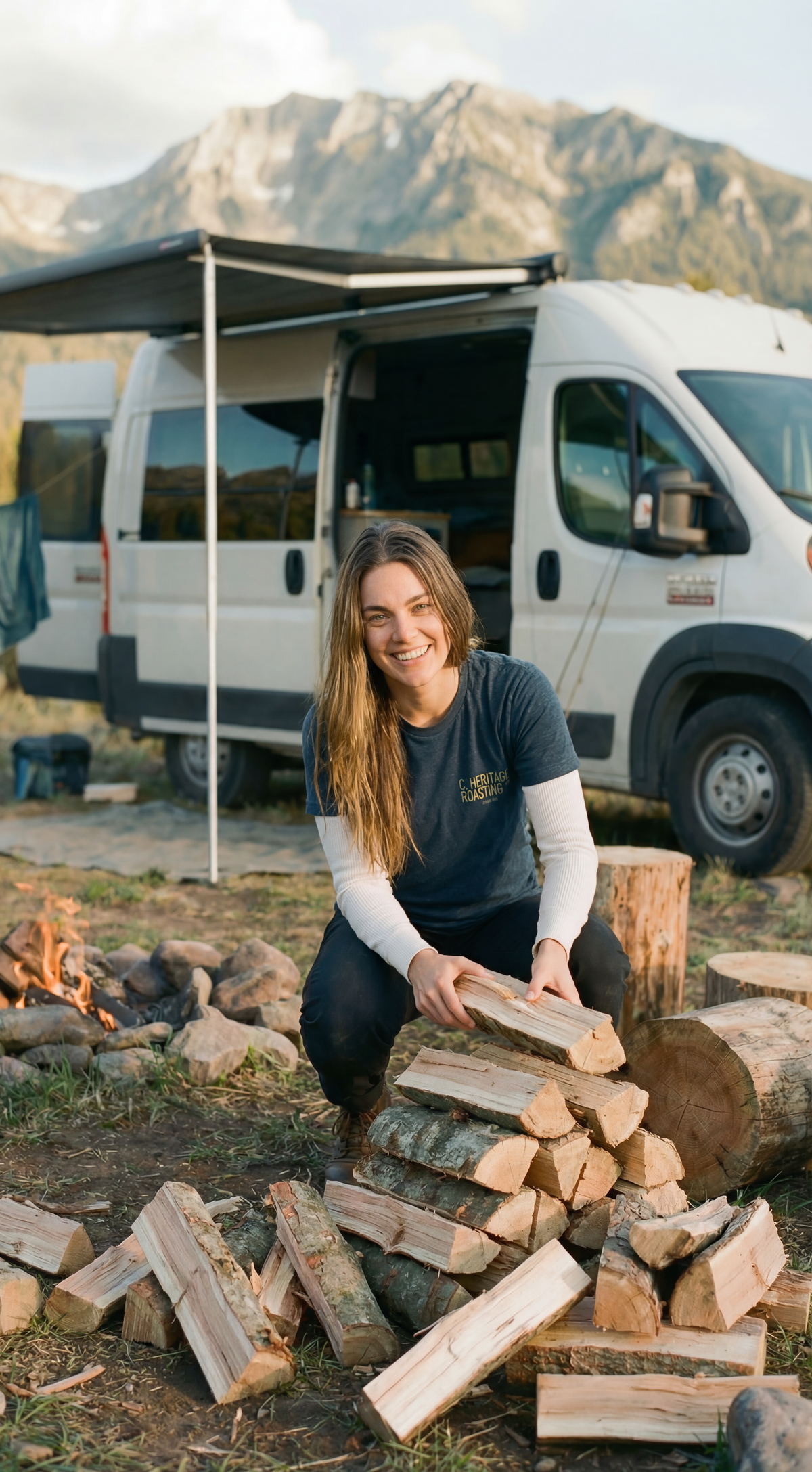 C Heritage Co. gone. Camping Camp Tee