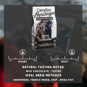 "Bison" Organic Coffee - Canadian Heritage Roasting Co.