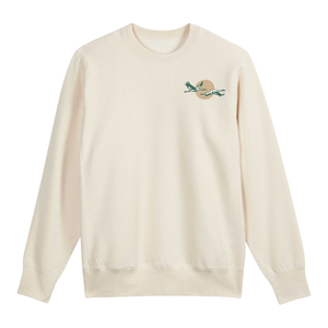 C Heritage Co. X Wilder Institute Whooping Crane Camp Crewneck Sweater