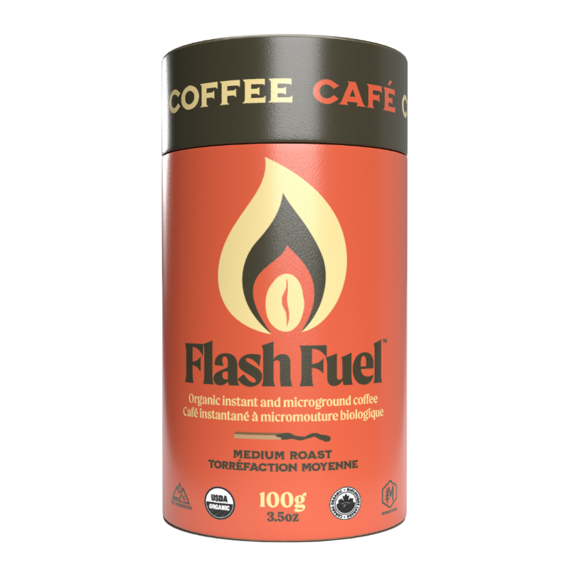Flash Fuel Organic Instant Coffee - Bulk Canisters