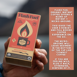 Flash Fuel - Organic Instant Coffee